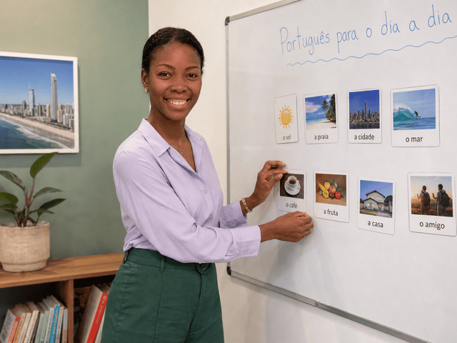 Brazilian Portuguese lessons in Arundel - online and in-person Gold Coast options with Barbara Sharon