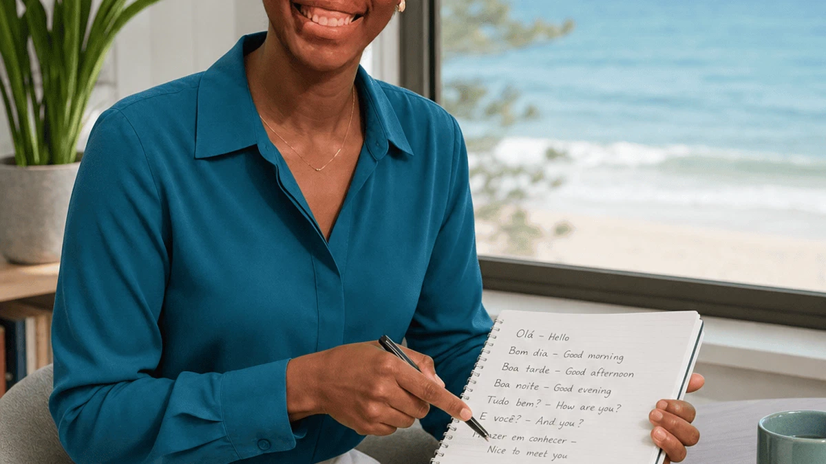 Brazilian Portuguese lessons in Bilinga - online and in-person Gold Coast options with Barbara Sharon