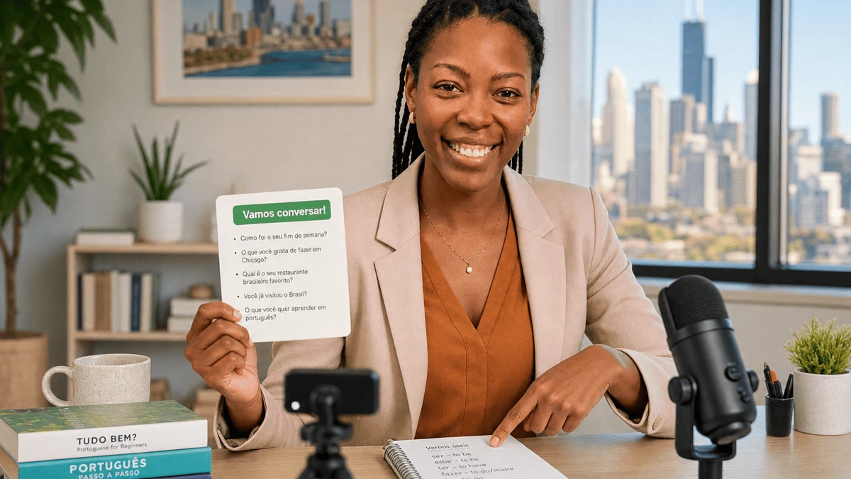 Learn Brazilian Portuguese in Chicago | Online Lessons - Brazilian Portuguese lessons with Barbara Sharon