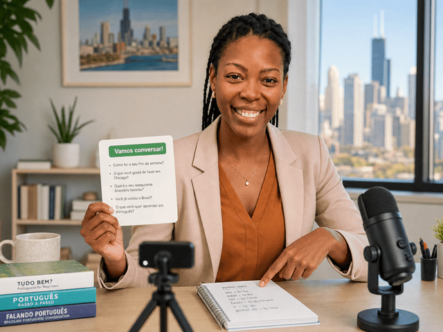 Learn Brazilian Portuguese in Chicago | Online Lessons - Brazilian Portuguese lessons with Barbara Sharon