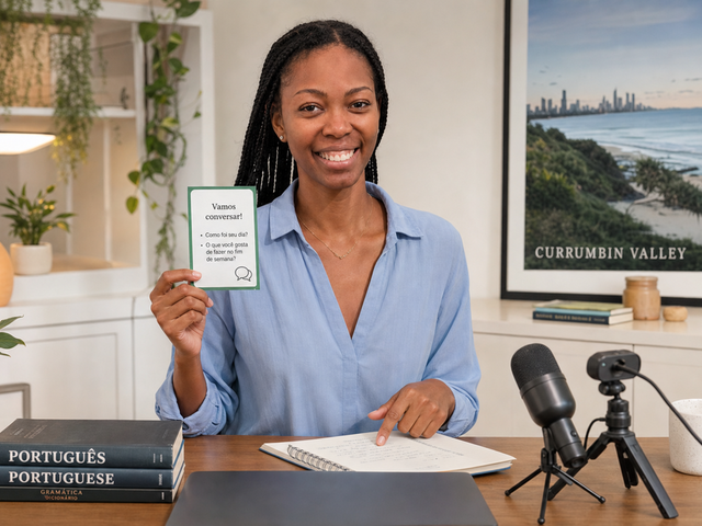 Brazilian Portuguese lessons in Currumbin Valley - online and in-person Gold Coast options with Barbara Sharon