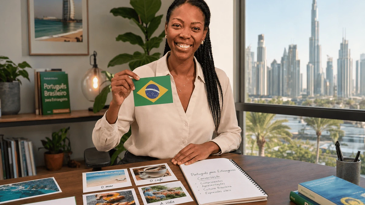 Learn Portuguese in Dubai | Online Lessons with Barbara Sharon - Brazilian Portuguese lessons with Barbara Sharon
