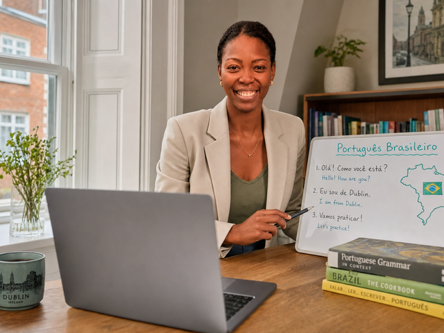 Learn Portuguese in Dublin | Online Lessons with Barbara Sharon - Brazilian Portuguese lessons with Barbara Sharon