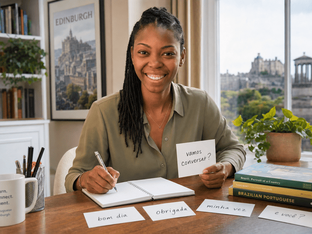 Learn Brazilian Portuguese in Edinburgh | Private & Group Lessons - Brazilian Portuguese lessons with Barbara Sharon