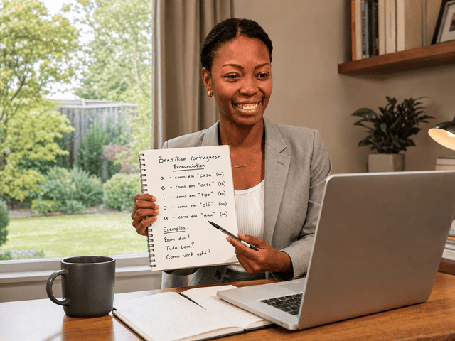 Learn Brazilian Portuguese in Eindhoven | Online Classes - Brazilian Portuguese lessons with Barbara Sharon