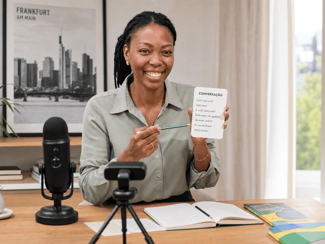 Learn Brazilian Portuguese in Frankfurt am Main | Online Lessons - Brazilian Portuguese lessons with Barbara Sharon