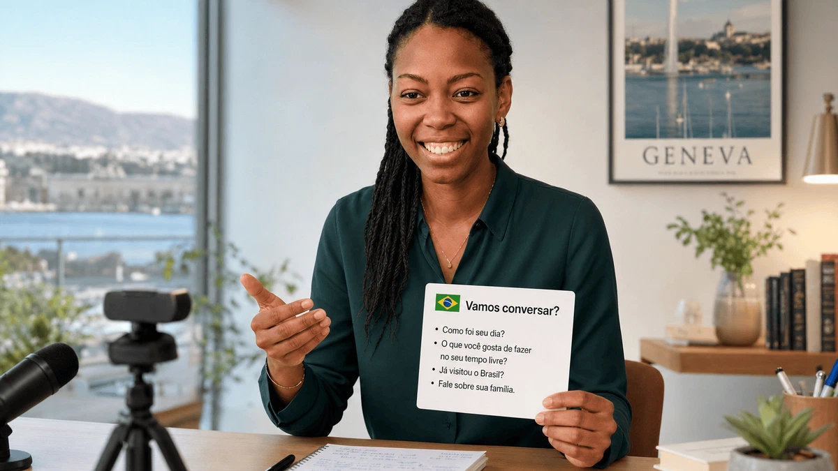 Learn Brazilian Portuguese in Geneva | Online Private & Group Lessons - Brazilian Portuguese lessons with Barbara Sharon