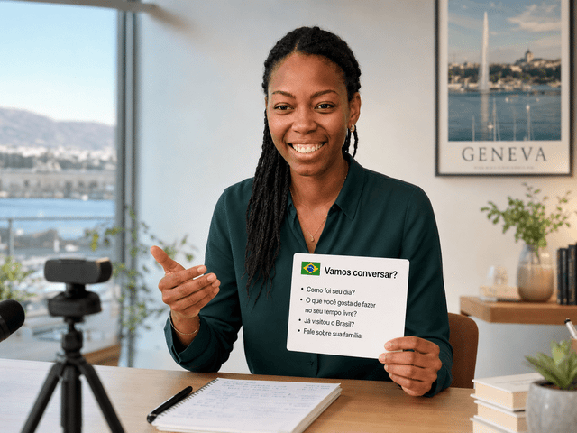 Learn Brazilian Portuguese in Geneva | Online Private & Group Lessons - Brazilian Portuguese lessons with Barbara Sharon