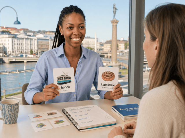 Learn Portuguese in Gothenburg | Brazilian Portuguese Classes - Brazilian Portuguese lessons with Barbara Sharon