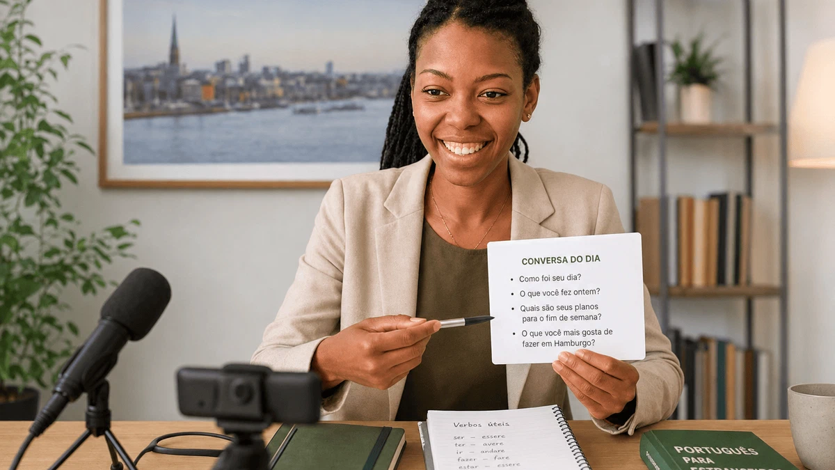 Learn Brazilian Portuguese in Hamburg | Online Lessons - Brazilian Portuguese lessons with Barbara Sharon