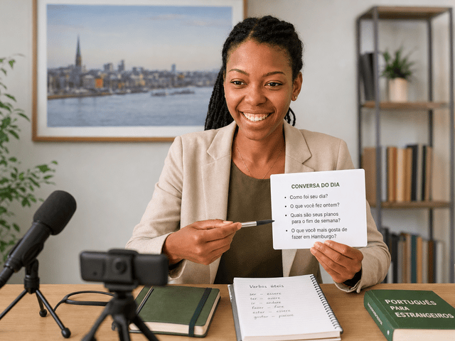 Learn Brazilian Portuguese in Hamburg | Online Lessons - Brazilian Portuguese lessons with Barbara Sharon