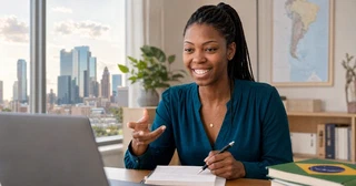 Aprende portugués brasileño en Houston | Clases particulares y grupales en línea con Barbara Sharon