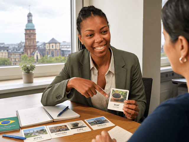 Learn Brazilian Portuguese in Karlsruhe | Private & Group Lessons - Brazilian Portuguese lessons with Barbara Sharon