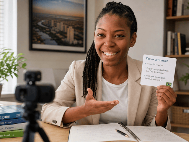 Brazilian Portuguese lessons in Merrimac - online and in-person Gold Coast options with Barbara Sharon
