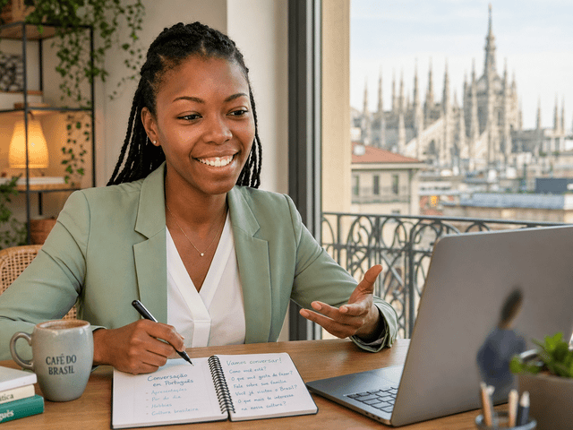 Learn Portuguese in Milan | Online Classes with Barbara Sharon - Brazilian Portuguese lessons with Barbara Sharon