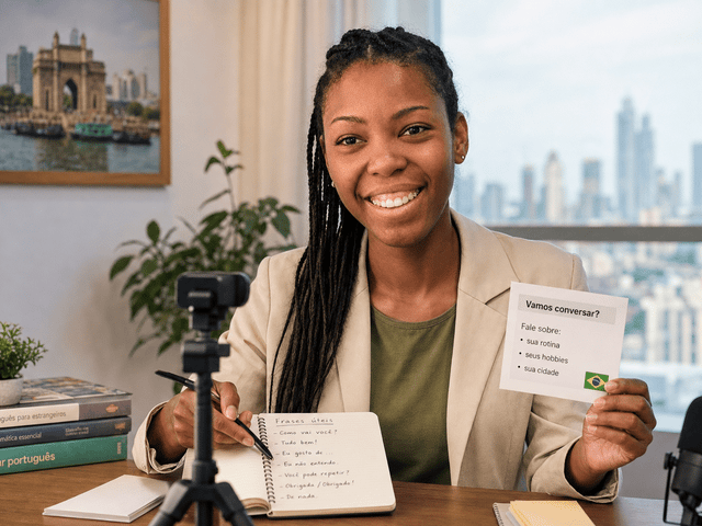 Learn Brazilian Portuguese in Mumbai | Online Classes - Brazilian Portuguese lessons with Barbara Sharon