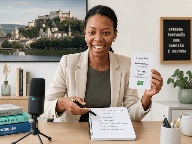 Learn Portuguese in Salzburg | Online Lessons with Barbara Sharon - Brazilian Portuguese lessons with Barbara Sharon