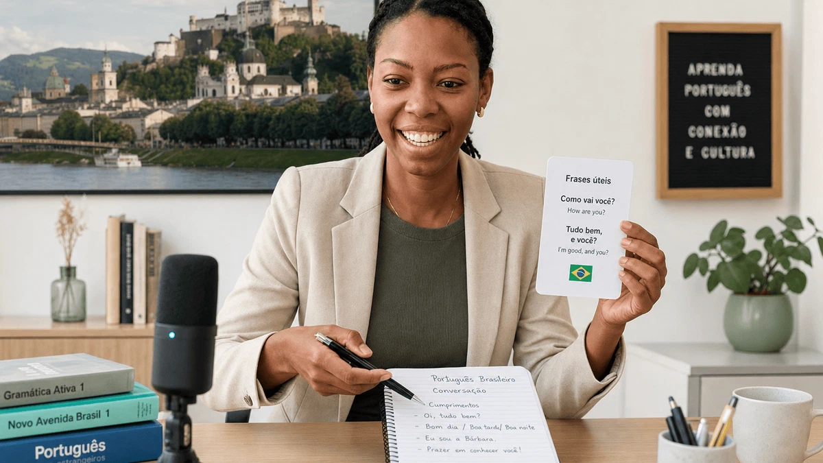 Learn Portuguese in Salzburg | Online Lessons with Barbara Sharon - Brazilian Portuguese lessons with Barbara Sharon