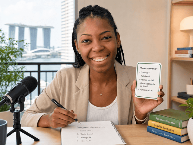 Learn Brazilian Portuguese in Singapore | Online Lessons - Brazilian Portuguese lessons with Barbara Sharon