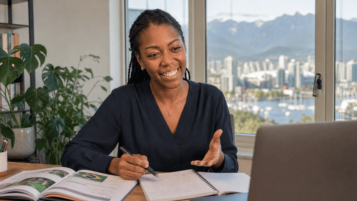 Barbara Sharon, Brazilian Portuguese teacher and tutor