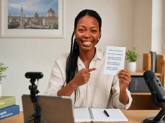 Learn Portuguese in Wiesbaden | Online Classes with Barbara Sharon - Brazilian Portuguese lessons with Barbara Sharon