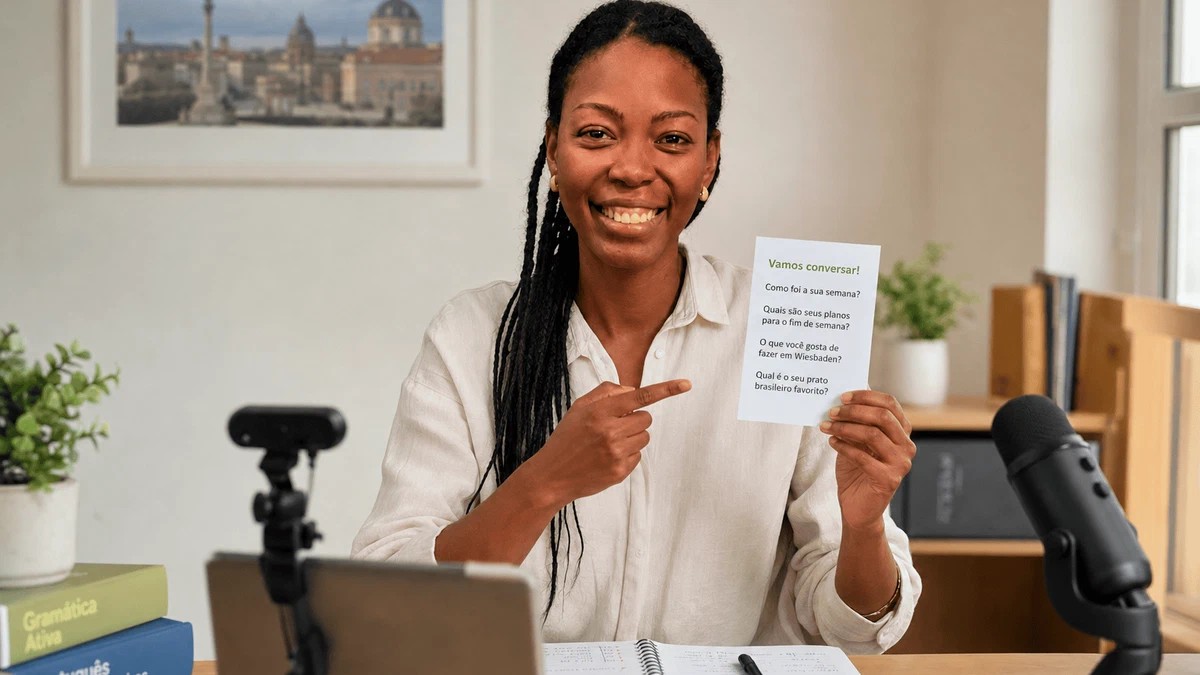 Learn Portuguese in Wiesbaden | Online Classes with Barbara Sharon - Brazilian Portuguese lessons with Barbara Sharon