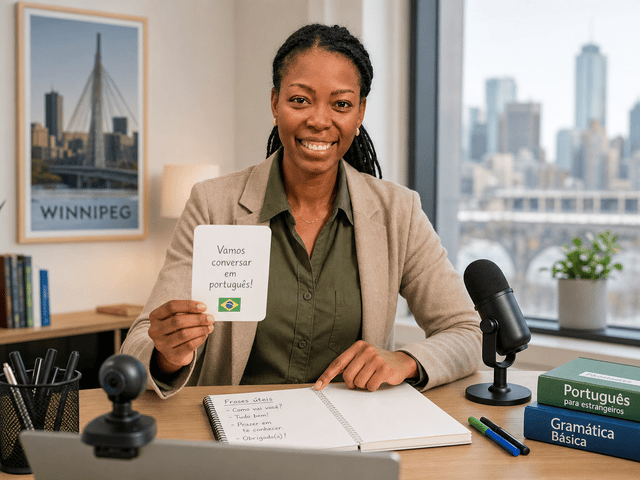 Learn Brazilian Portuguese in Winnipeg | Private & Group Online Lessons - Brazilian Portuguese lessons with Barbara Sharon