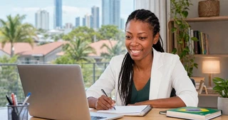 Barbara Sharon, professora e tutora de português brasileiro