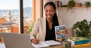 Barbara Sharon, professora e tutora de português brasileiro
