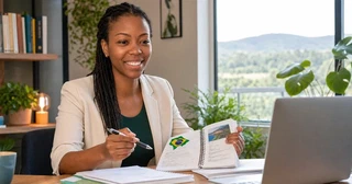 Barbara Sharon, professora e tutora de português brasileiro