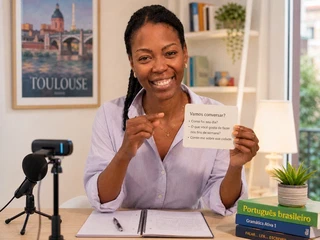 Aprenda português brasileiro online com Barbara Sharon em Toulouse — aulas de português brasileiro com Barbara Sharon
